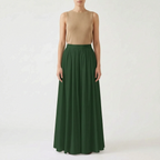 AeroSkrt | High Waisted Full Maxi Skirt