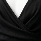 AuraGleam | Spaghetti Strap Wrap Maxi Dress