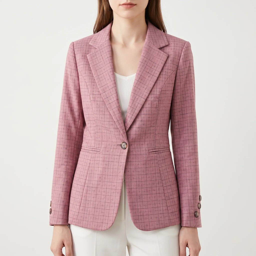 GridBlazer | Tailored Structured Woman Blazer