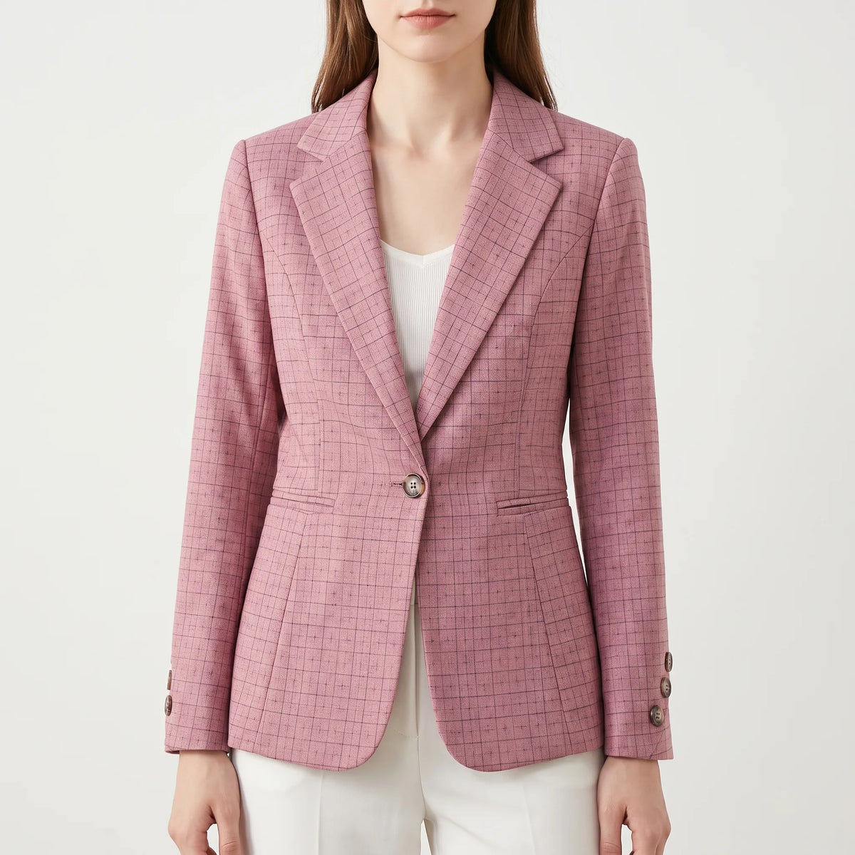 GridBlazer | Tailored Structured Woman Blazer