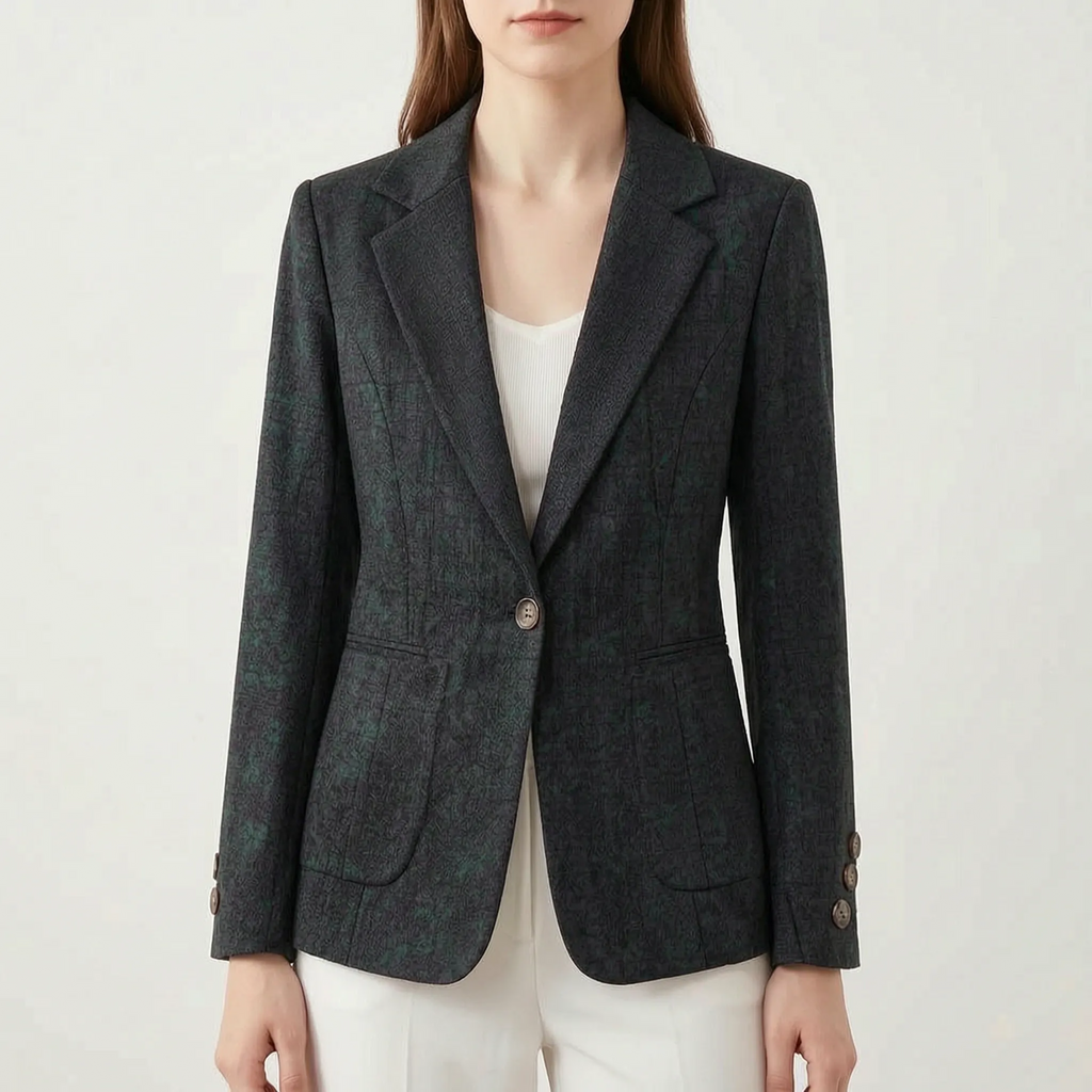 GridBlazer | Tailored Structured Woman Blazer