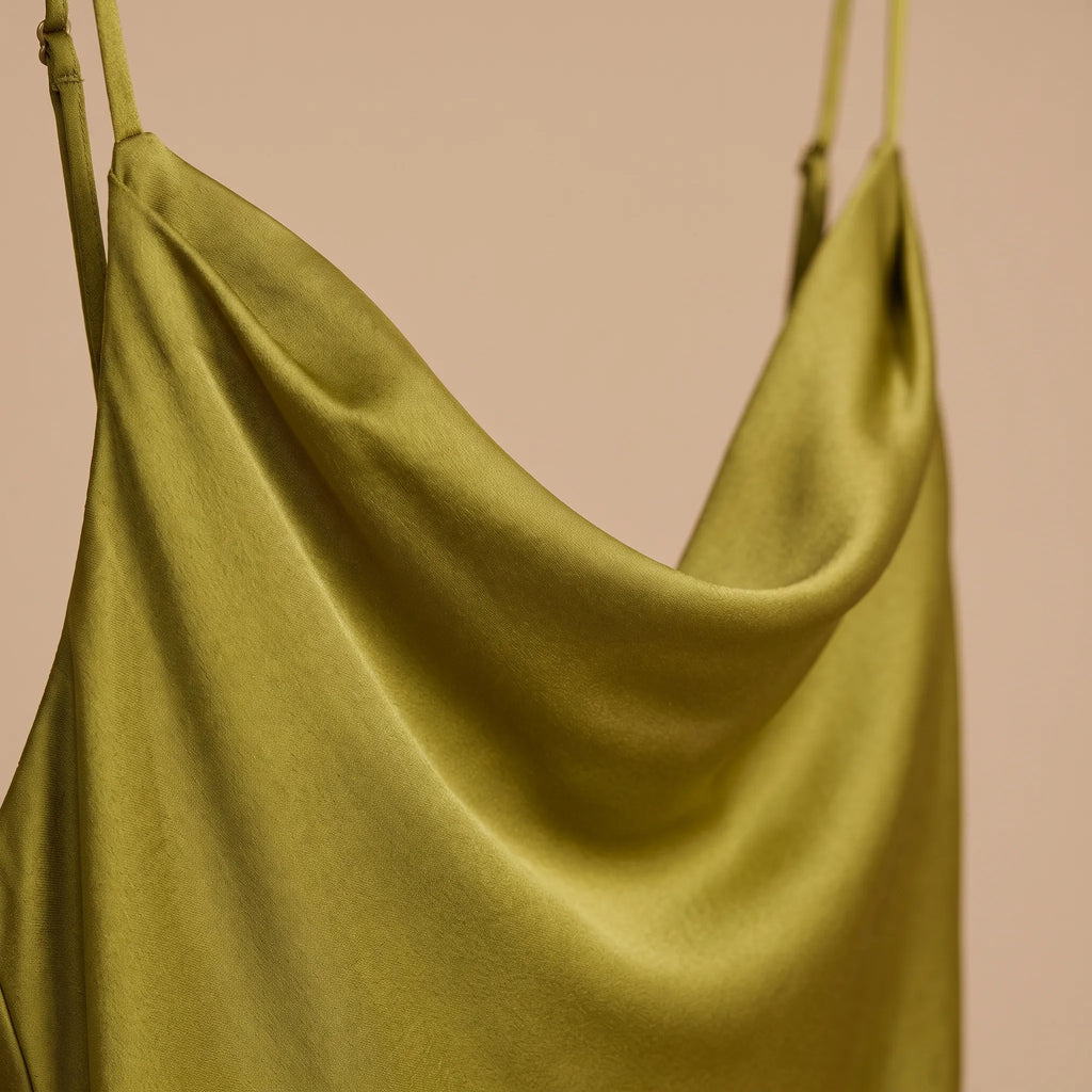 Lumeva | Formal Cowl Neck Maxi Dress